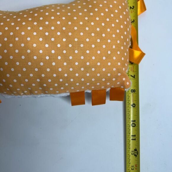 Hallmark Pink Owl Plush ~M Throw Pillow Stuffed Animal Toy Corduroy Ribbed Decor - Picture 5 of 6